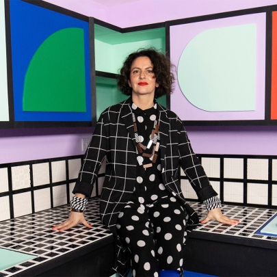 Lego and French designer Camille Walala build a life-size House of Dots