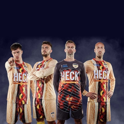 Did HECK sausages create the ugliest football kit in Britain?