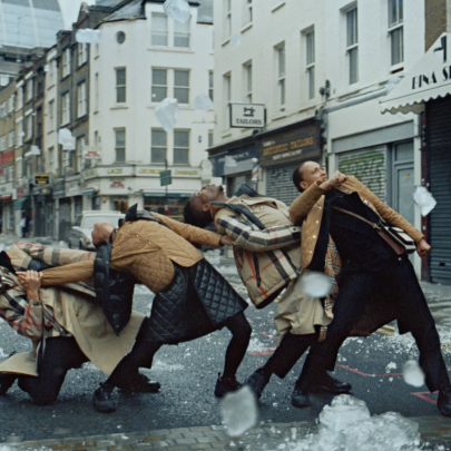 Singing in the rain and dancing in the street brings Burberry bang up to date