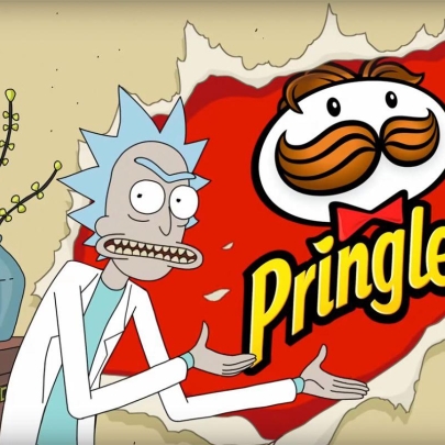Finally Pringles gets funny with its Rick and Morty Super Bowl ad