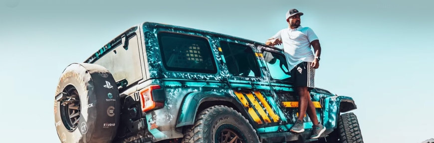 An adventurous ad from Jeep celebrating its fearless fanbase