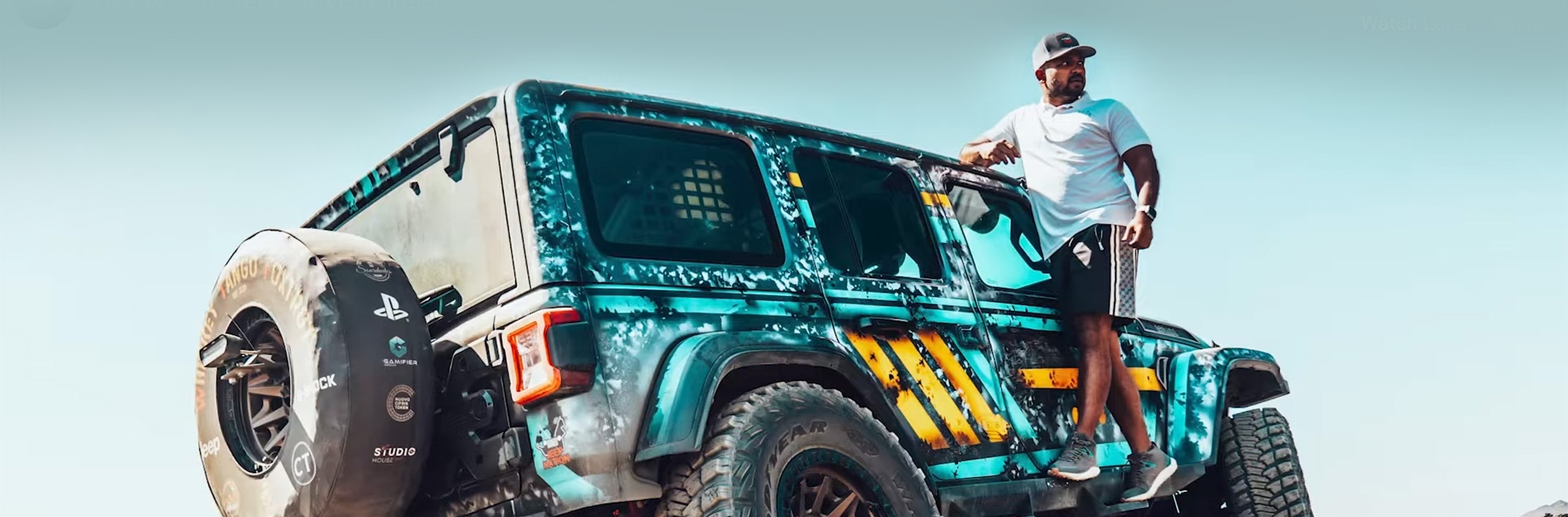 An adventurous ad from Jeep celebrating its fearless fanbase