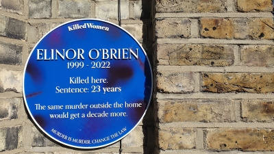 Up Next: Black and blue plaques honour the memories of women killed in the home