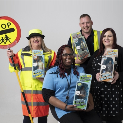 UNISON thanks community workers with their own action hero