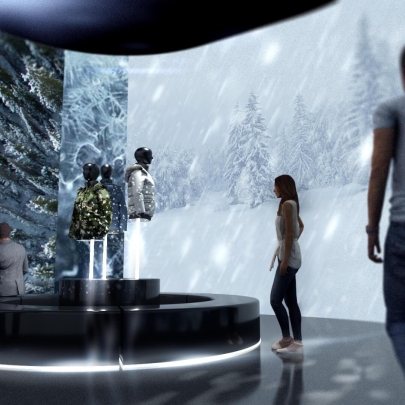 Canada Goose turns a regular shopping trip into an immersive experience