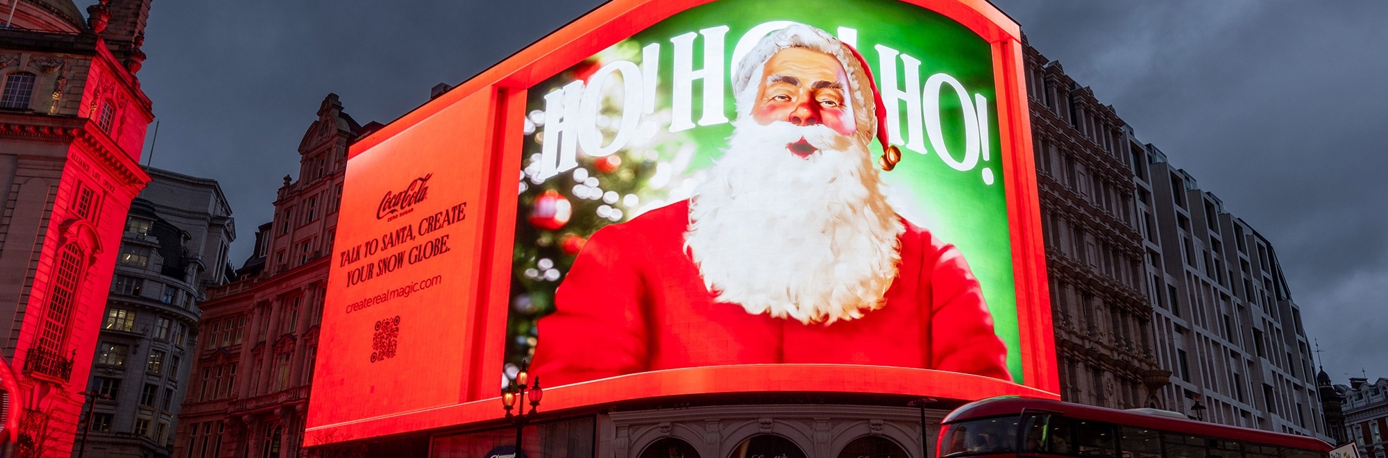 Coca-Cola presents virtual snow globes in immersive AI DOOH experience