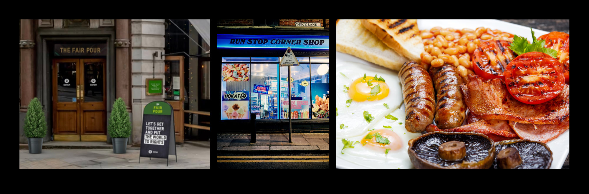 Creative Corner: Hoka's Run Stop Corner Shop, a Fair Pour and gravy on a fry-up?