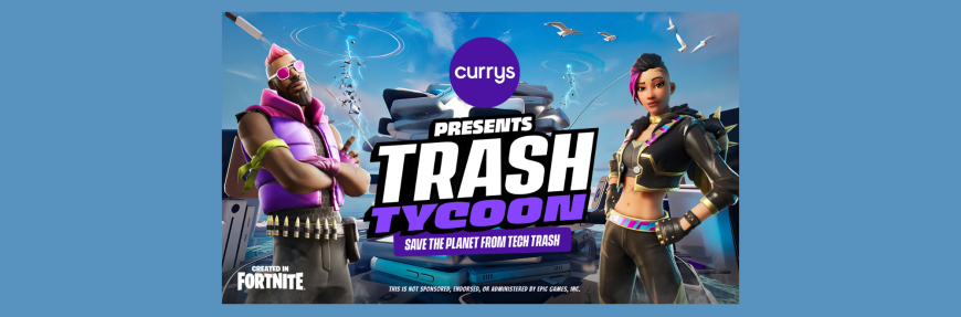 Currys join forces with Fortnite to tackle the e-waste crisis