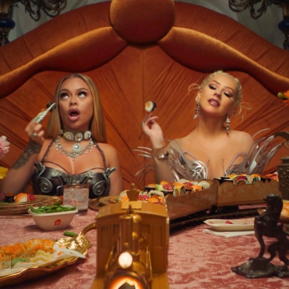 Christina Aguilera and Latto bring hip hop and opera together for latest Just Eat ad