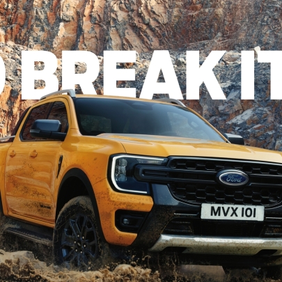 Ford and AMV BBDO launch the new Ford Ranger by covering it in mud