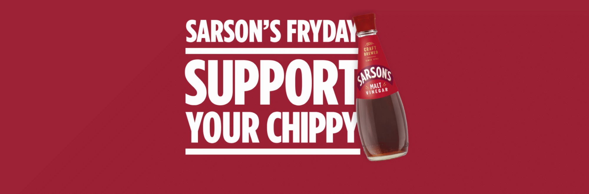 Happy Fryday: Sarson’s continues to advocate for the beloved British chippy