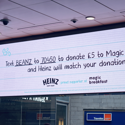 Heinz Beanz launches interactive campaign to show how hunger affects school children