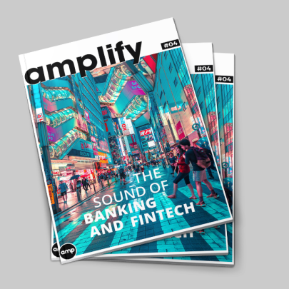 Highlights from Amp's new publication, amplify: "The Sound of Banking & FinTech"