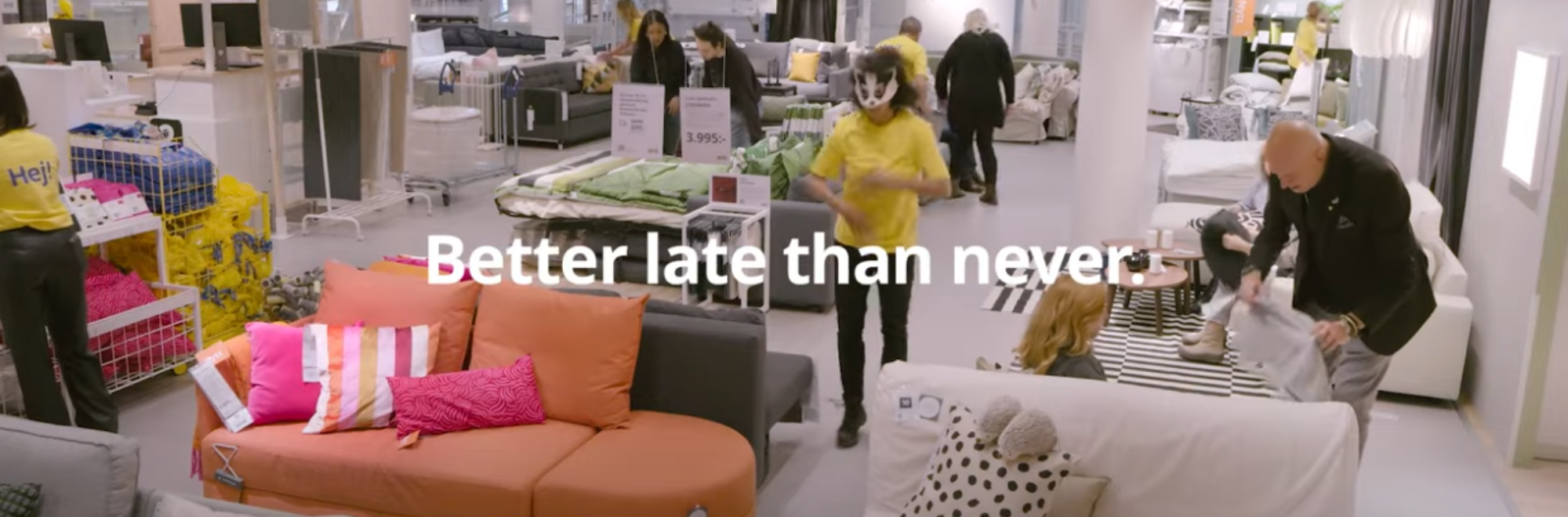 IKEA normalises being off trend