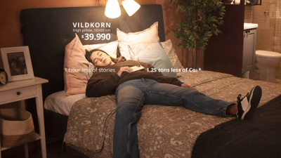 Up Next: IKEA’s latest ads laud the slumber-promoting virtues of its cosy furniture