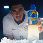 Lucozade Sport builds giant ice cube for Jude Bellingham partnership