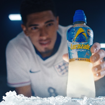 Lucozade Sport builds giant ice cube for Jude Bellingham partnership