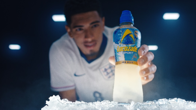 Up Next: Lucozade Sport builds giant ice cube for Jude Bellingham partnership