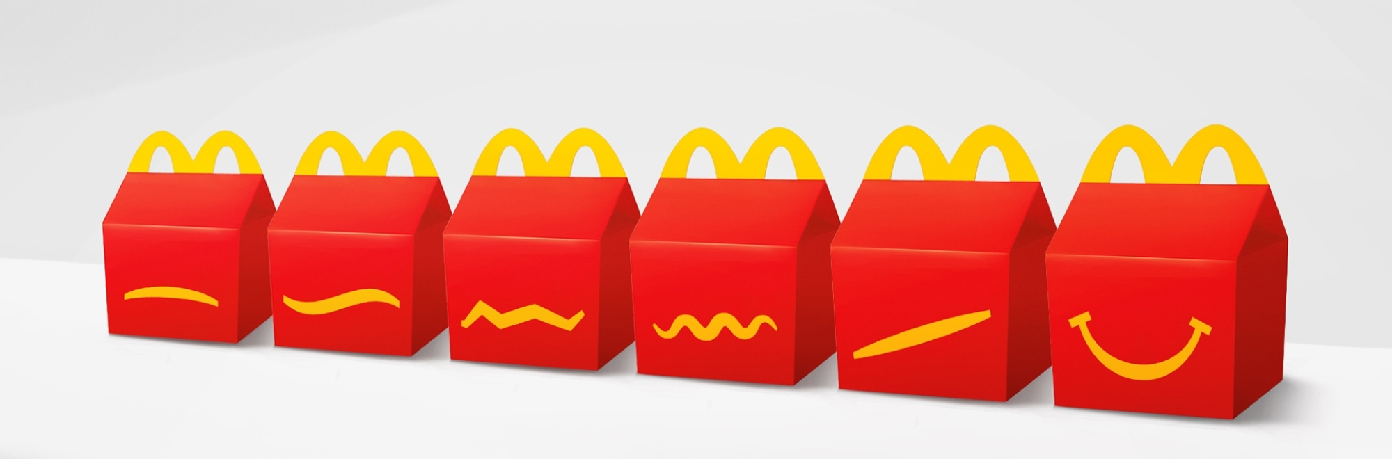 McDonald’s removes the iconic smile from Happy Meal boxes to mark Mental Health Awareness Week