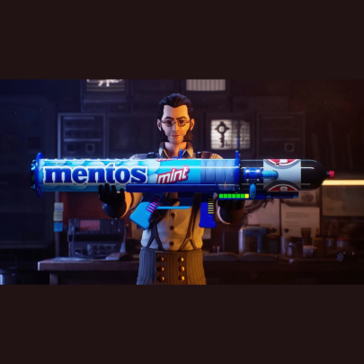 Mentos enters the metaverse with Fortnite