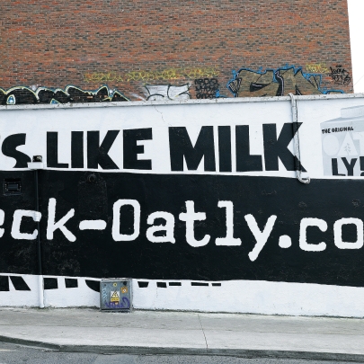 Oatly celebrates joining Ireland and Northern Ireland’s prohibited ads lists with Feck-Oatly.com