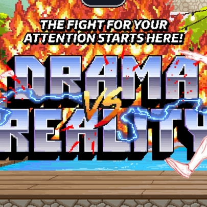 The fight for attention continues in ITV Hub's Drama vs Reality with 90's beat 'em ups