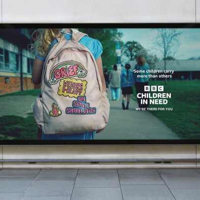 The Heaviest Backpack: BBC Creative and BBC Children in Need illustrate the heartbreaking weight some children carry