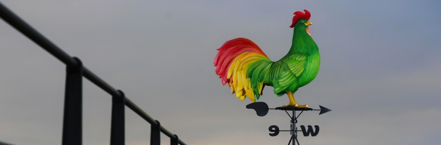 Weathering heights! Kellogg's creates largest weathervane at the most easterly point in the UK