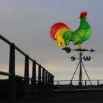 Weathering heights! Kellogg's creates largest weathervane at the most easterly point in the UK