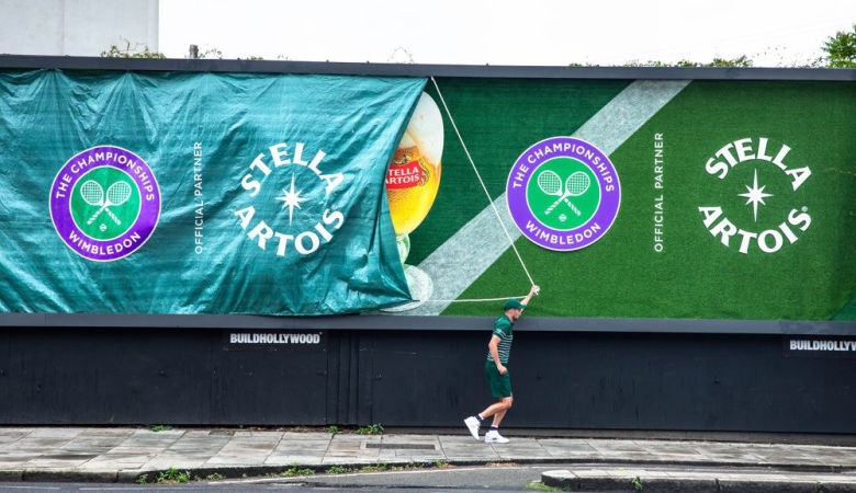 When it rains, we pour: Stella Artois ensures Wimbledon fans won't miss out when the covers come on