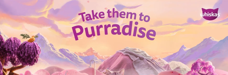 WHISKAS® celebrates cat happiness with six purrfect worlds