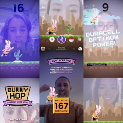 Wunderman Thompson and Duracell launch addictive AR Instagram game