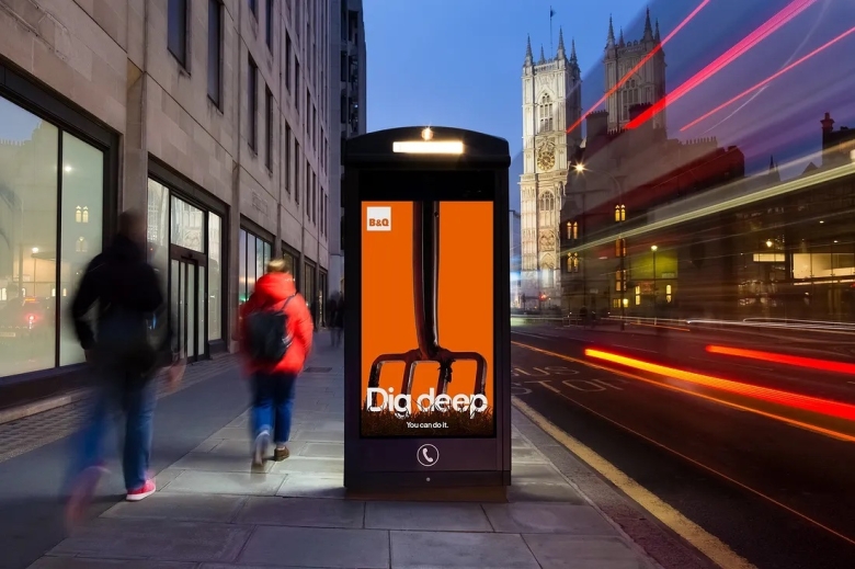You can do it: B&Q aims to silence doubt and inspire action with new OOH