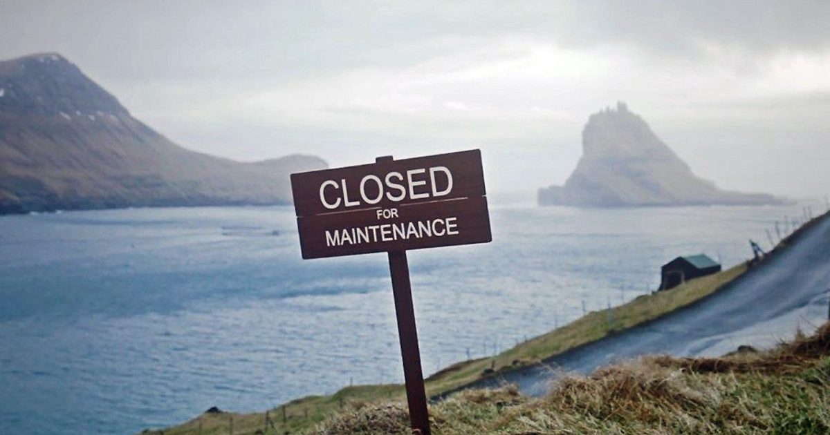 Faroe Islands are closed for maintenance but open to some great